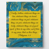 Filippijnen 4:8 fotoplaat (Voorkant)