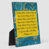 Filippijnen 4:8 fotoplaat (Zijkant)