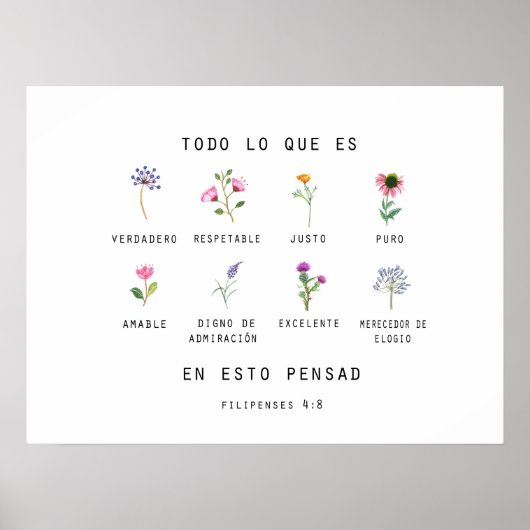 Filippijnen 4: 8 Póster Poster (Voorkant)