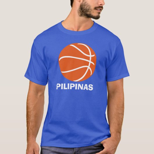 Filippijnen Basketball T-shirt (Voorkant)