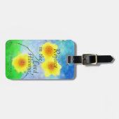 Filippijnen Bijbel van 4:4, blijdschap in de Heer  Bagagelabel (Voorkant horizontaal)