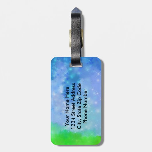 Filippijnen Bijbel van 4:4, blijdschap in de Heer Bagagelabel (Achterkant verticaal)