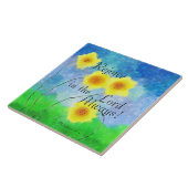 Filippijnen Bijbel van 4:4, blijdschap in de Heer  Tegeltje (Zijkant)