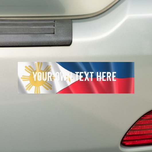 FILIPPIJNEN BUMPERSTICKER (Op auto)