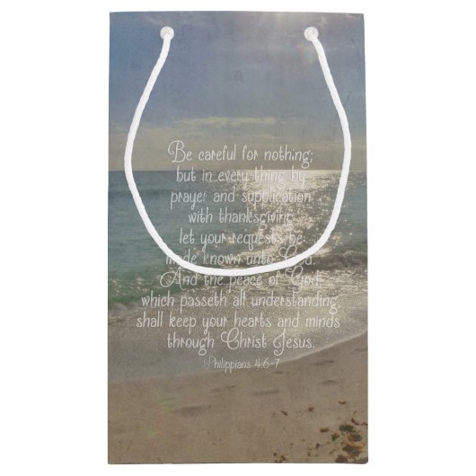 Filippijnen - Christelijk voor de vredelievende Bi Klein Cadeauzakje (Achterkant)