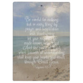 Filippijnen - Christelijk voor de vredelievende Bi Klembord (Achterkant)