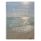 Filippijnen - Christelijk voor de vredelievende Bi Notitieboek (Voorkant)