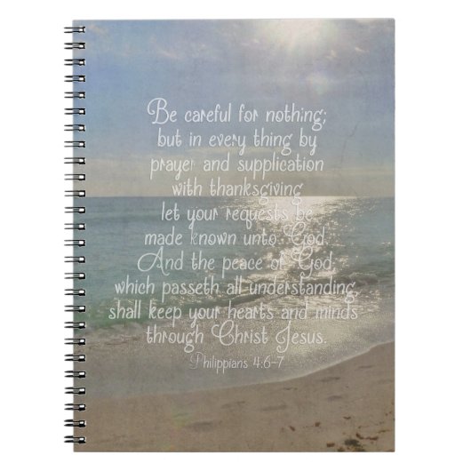 Filippijnen - Christelijk voor de vredelievende Bi Notitieboek (Voorkant)