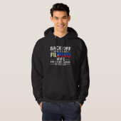 Filippijnen Crazy Filippijnse vrouw Hoodie (Voorkant volledig)