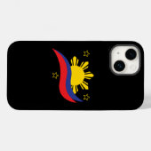 Filippijnen Filipino Pinoy Flag Case-Mate iPhone Case (Achterkant (horizontaal))