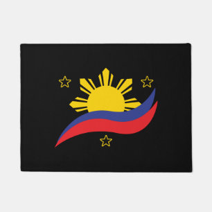 Filippijnen Filipino Pinoy Flag Deurmat