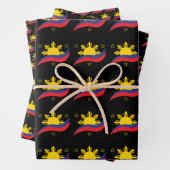 Filippijnen Filipino Pinoy Flag Inpakpapier Vel (In situ)