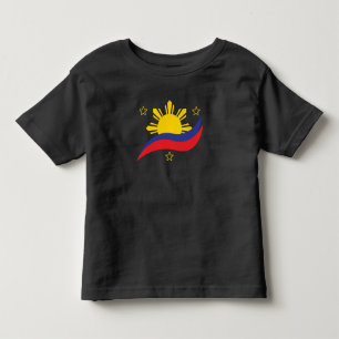 Filippijnen Filipino Pinoy Flag Kinder Shirts