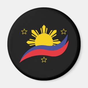 Filippijnen Filipino Pinoy Flag Magneet