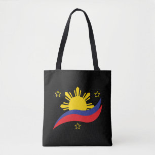 Filippijnen Filipino Pinoy Flag Tote Bag