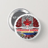Filippijnen Filippijns Canada - Boom Roots Fl Ronde Button 5,7 Cm (Voorkant /achterkant)