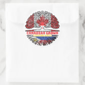 Filippijnen Filippijns Canada - Boom Roots Fl Ronde Sticker (Tas)