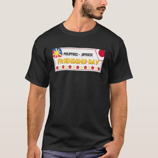 Filippijnen Filippijns Japan Japino Proud M T-shirt (Voorkant)