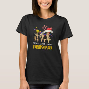 Filippijnen Filippijns Japans Japino vlag Flag Fr. T-shirt