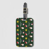 Filippijnen Filippijnse kerstman Maligayang Pasko Bagagelabel (Voorkant (verticaal))