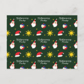 Filippijnen Filippijnse kerstman Maligayang Pasko Briefkaart (Voorkant)