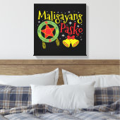 Filippijnen Filippijnse kerstman Maligayang Pasko Canvas Afdruk (Insitu (Slaapkamer))