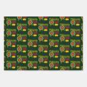 Filippijnen Filippijnse kerstman Maligayang Pasko Inpakpapier Vel (Voorkant)