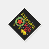 Filippijnen Filippijnse kerstman Maligayang Pasko Servet (Hoek)