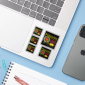 Filippijnen Filippijnse kerstman Maligayang Pasko Sticker (Laptop met iPhone)