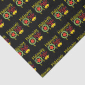 Filippijnen Filippijnse kerstman Maligayang Pasko Tissuepapier (Detail)