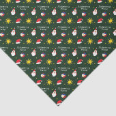 Filippijnen Filippijnse kerstman Maligayang Pasko Tissuepapier (Detail)