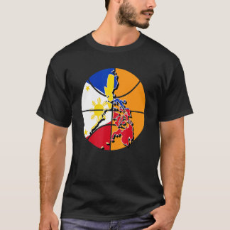 Filippijnen Filippijnse sportbeoefening Basketball T-shirt
