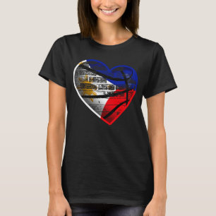 Filippijnen Filippijnse sportbeoefening Basketball T-shirt