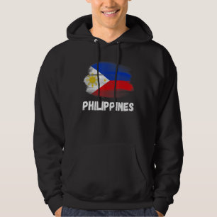 Filippijnen Flag Pride Retro Pinoy Flag Family Mat Hoodie