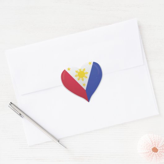 Filippijnen houden van Flag Pride sticker (Envelop)