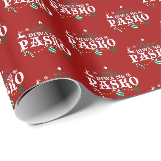 Filippijnen Kerstmis - Diwang Pasko Cadeaupapier (Rol Hoek)