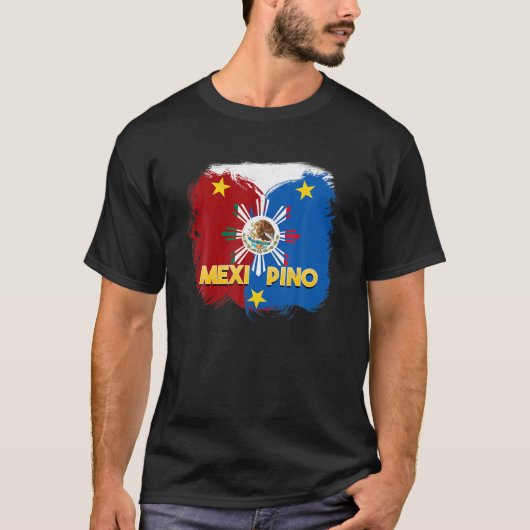 Filippijnen Mexico Filipino Pride Proud Flag Mexic T-shirt (Voorkant)
