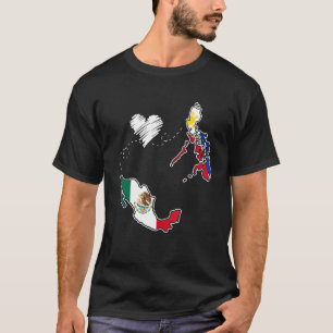 Filippijnen Mexico Filipino Proud Mexico-Mexicaans T-shirt