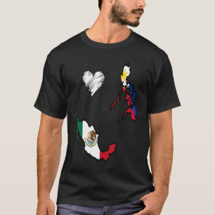 Filippijnen Mexico Filipino Proud Mexico-Mexicaans T-shirt