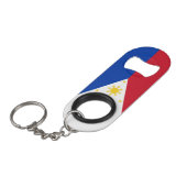 Filippijnen Nationale Pride Patriottisch Mini Flessenopener (Voorkant Gekanteld)