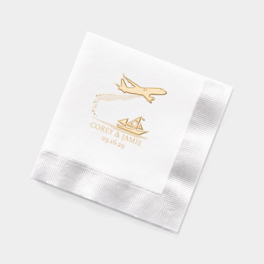 Filippijnen Paspoort Folie Servetten (Links)