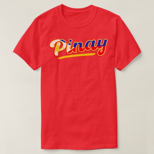 Filippijnen Pinay T-shirt (Design voorkant)
