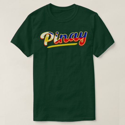 Filippijnen Pinay T-shirt (Design voorkant)