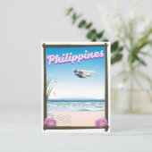 Filippijnen Reisposter Briefkaart (Staand voorkant)