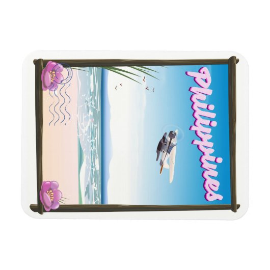 Filippijnen Reisposter Magneet (Horizontaal)