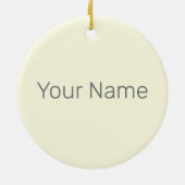 Filippijnen  Tarsier vlag Palm Souvenir Keramisch Ornament (Achterkant)