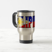 Filippijnen Travel Mug Reisbeker (Voorkant links)