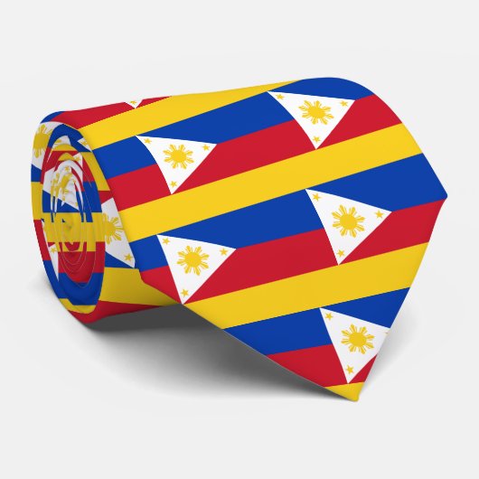 filippijngoud stropdas (Opgerold)