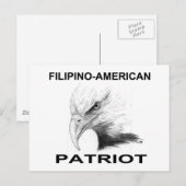 Filippijns-Amerikaans Briefkaart (Voorkant / Achterkant)