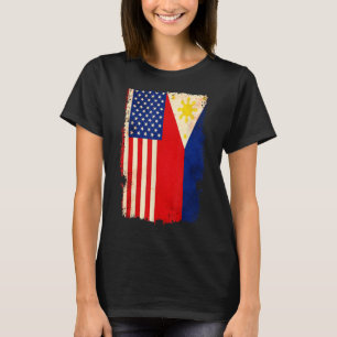 Filippijns-Amerikaanse Filippijnen-Amerikaanse vla T-shirt